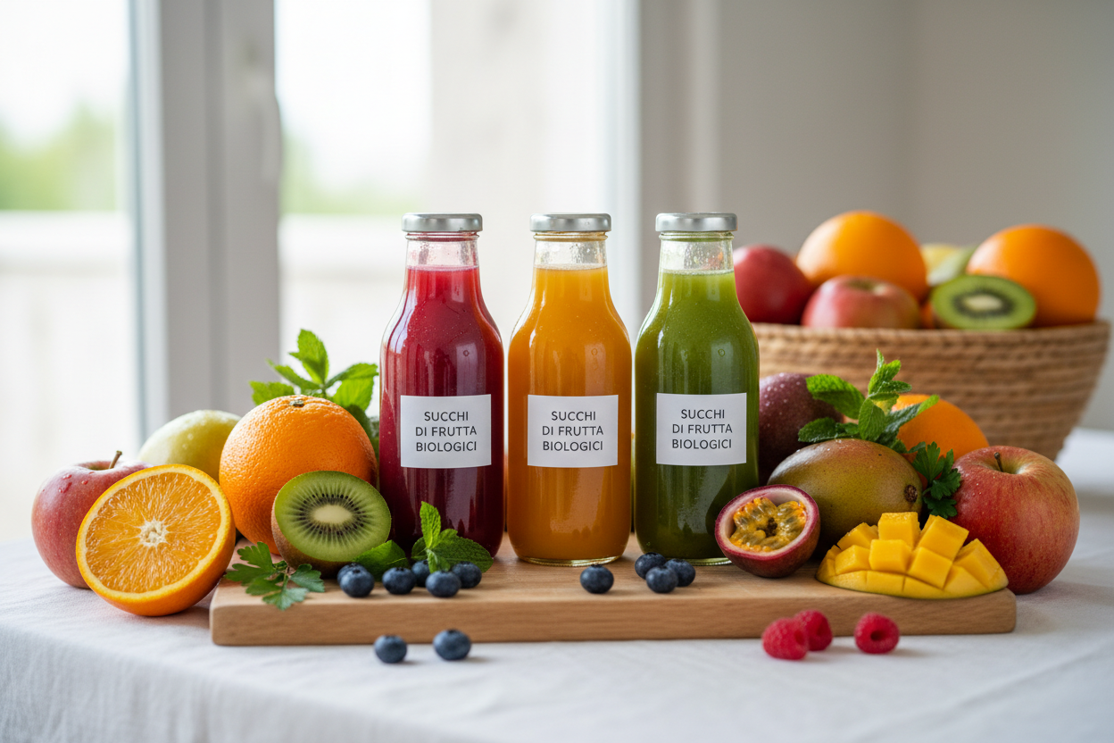 succhi di frutta bio