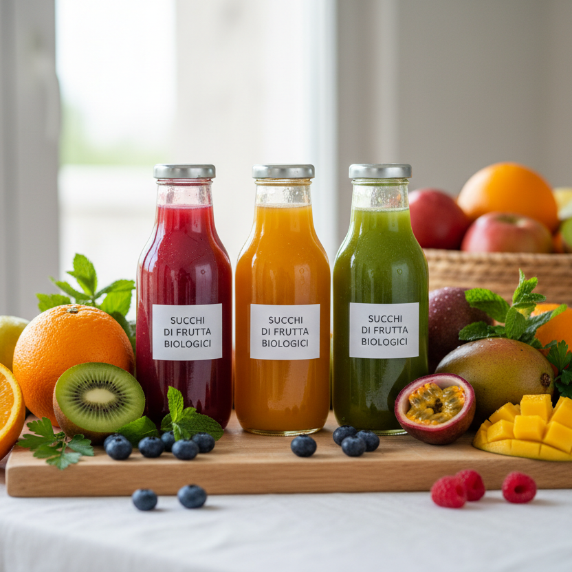 succhi di frutta bio