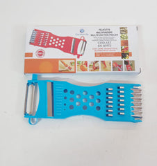 Pelapatate, pelatutto, grattugia per verdure multifunzione 5 in 1, lame in acciaio inox