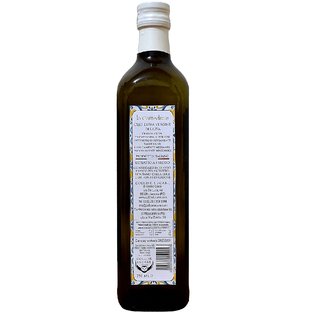 Olio Extravergine di Oliva Italiano Area del Vulture – Basilicata - Terramia