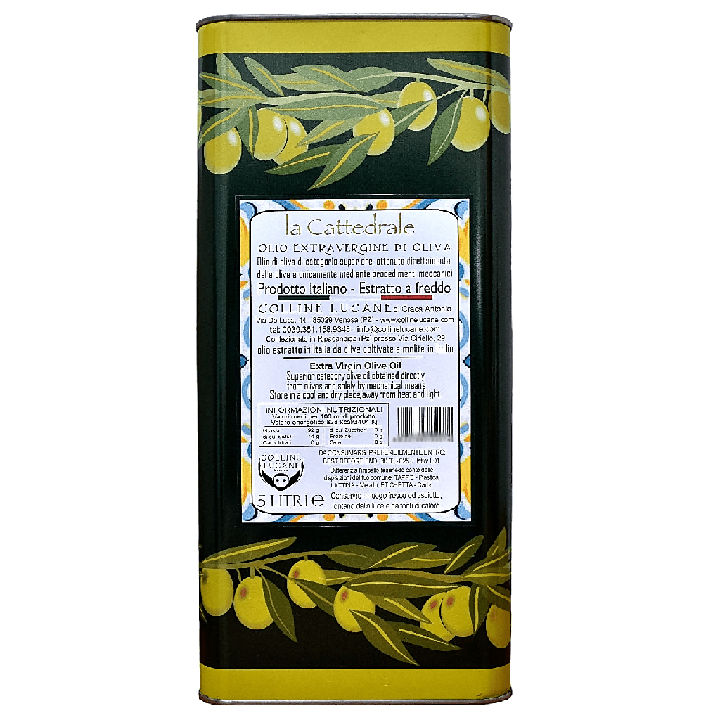 Olio Extravergine di Oliva Italiano Area del Vulture – Basilicata - Terramia
