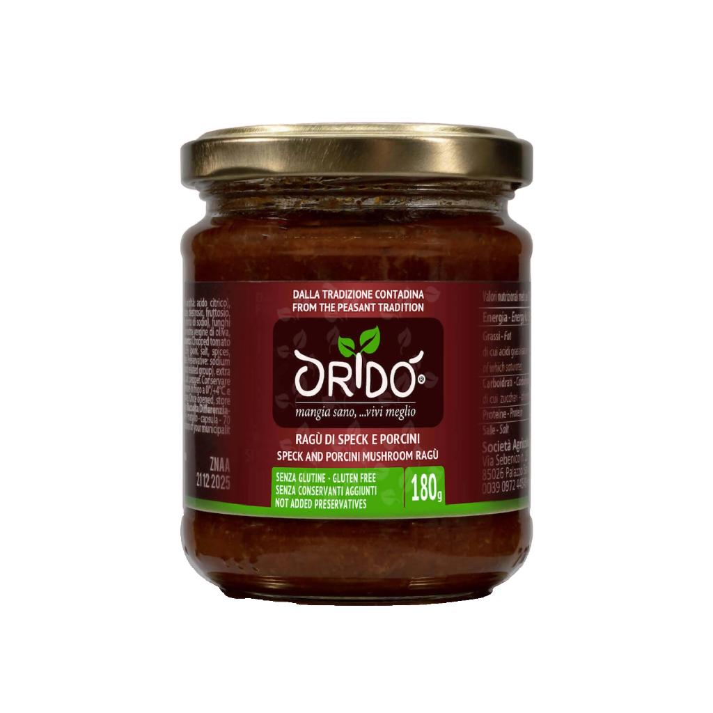Oridò sugo speck e porcini - Terramia