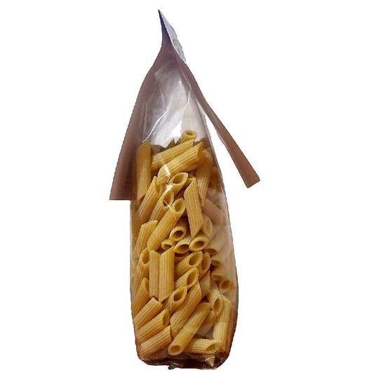 Pasta Di Semola Di Grano Duro Penne rigate Trafilati al bronzo 500 g - Terramia