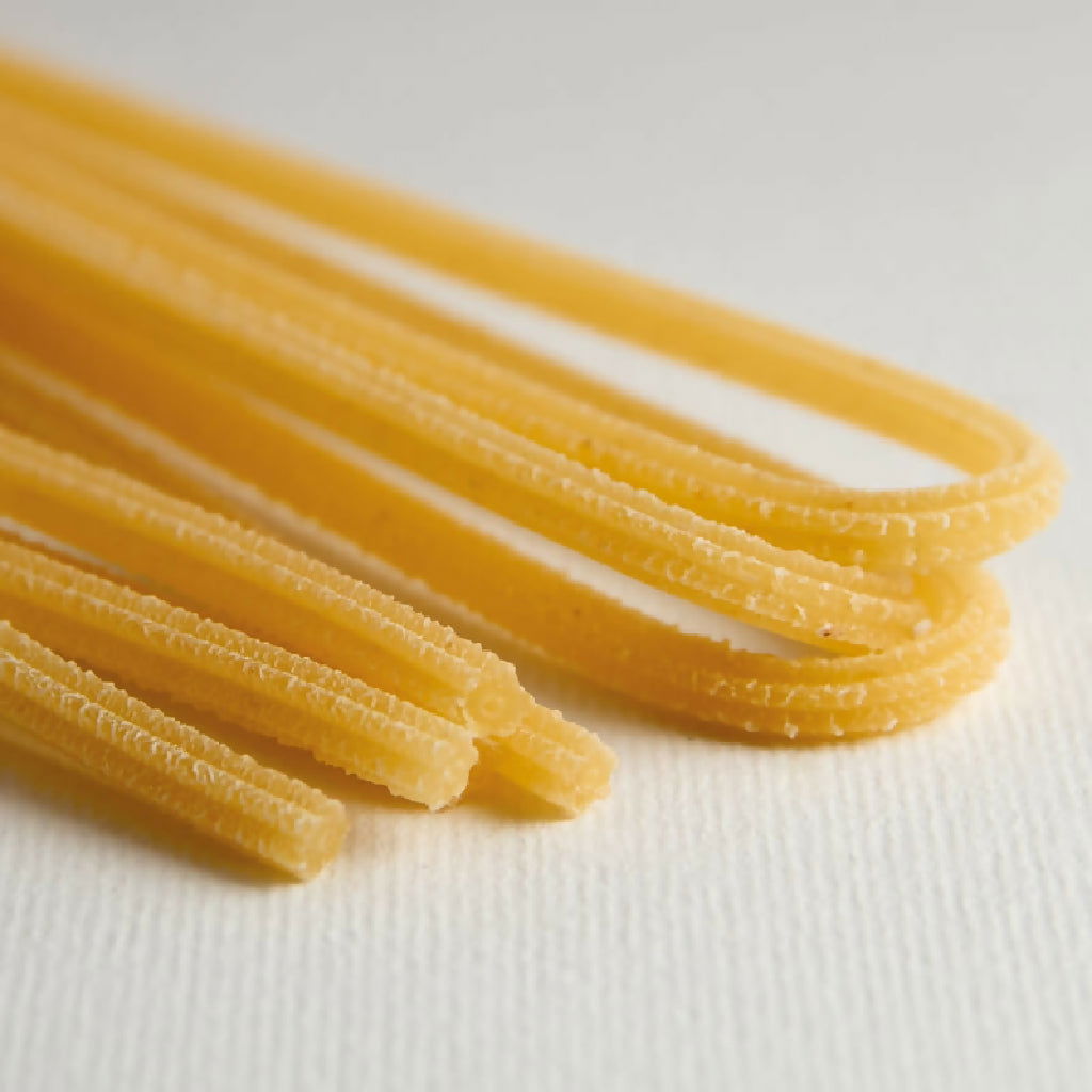 Pasta Di Semola Di Grano Duro Spaghettoni Trafilati al bronzo 500 g - Terramia