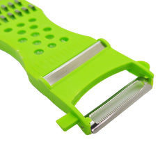 Pelapatate, pelatutto, grattugia per verdure multifunzione 5 in 1, lame in acciaio inox - Terramia