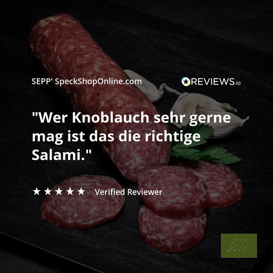 SEPP' BIO - Salame Biologico all'Aglio