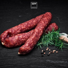 SEPP' Salamini "Kaminwurzen" di Cervo (3 Pezzi)