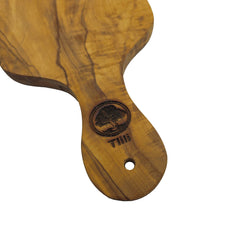 Tagliere da cucina artigianale in legno di ulivo - Terramia