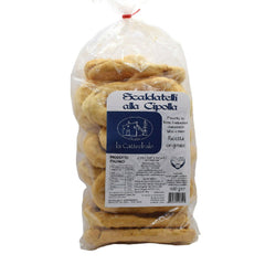 Taralli Scaldatelli alla Cipolla 400g - Terramia