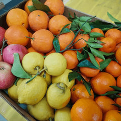 Box Frutta Siciliana Fresca - Arance, Limoni, Mandarini, Mele | 8kg