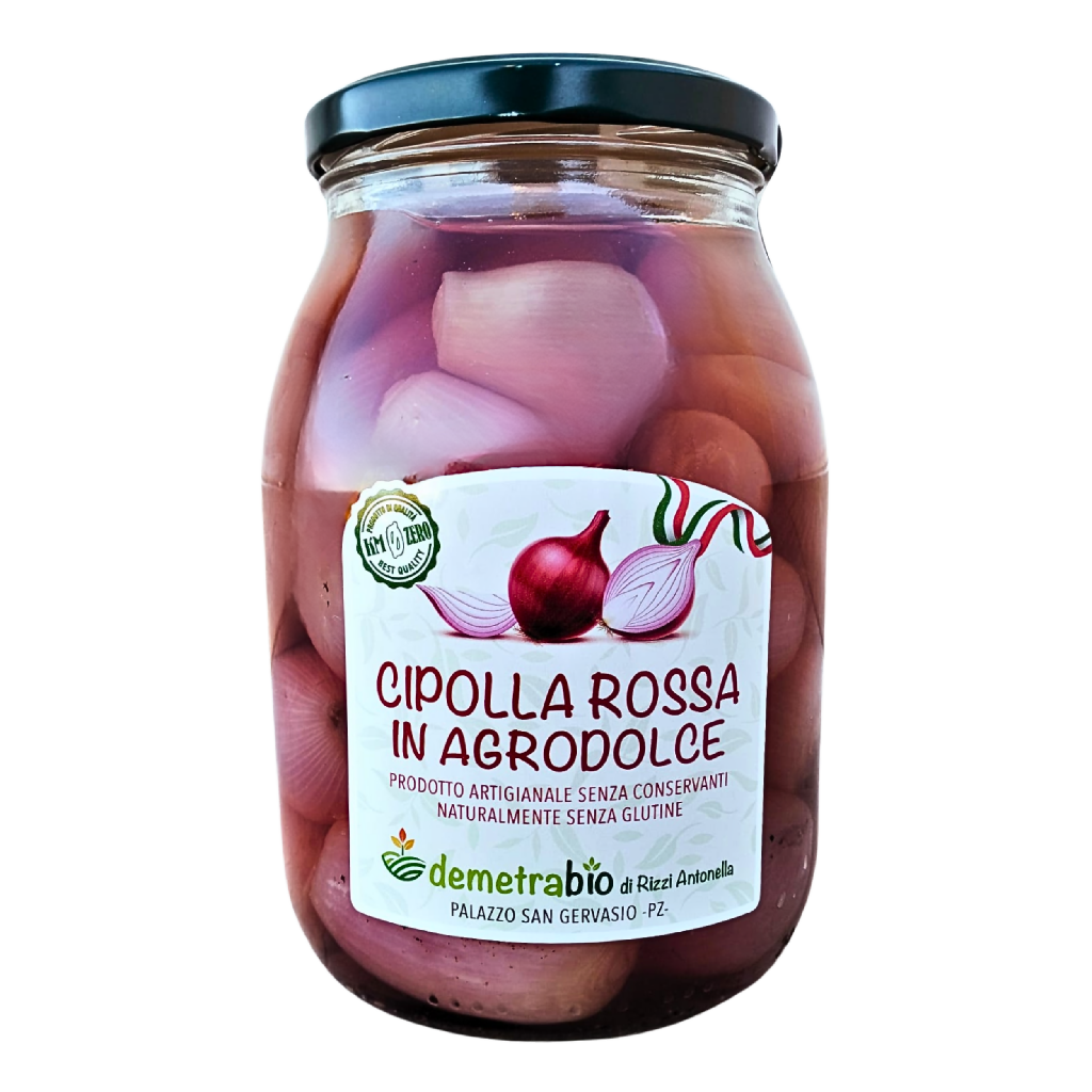 Cipolla Rossa in Agrodolce 1kg fronte