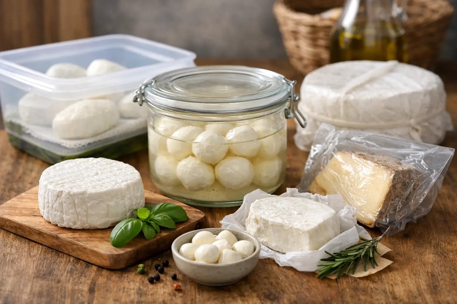 Come conservare formaggi artigianali freschi