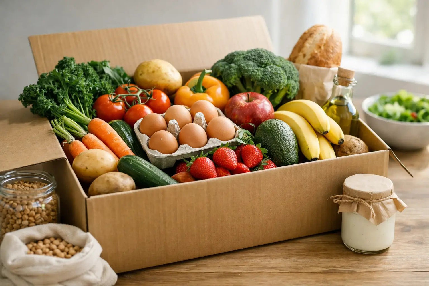 Cosa mettere in una box bio per settimana