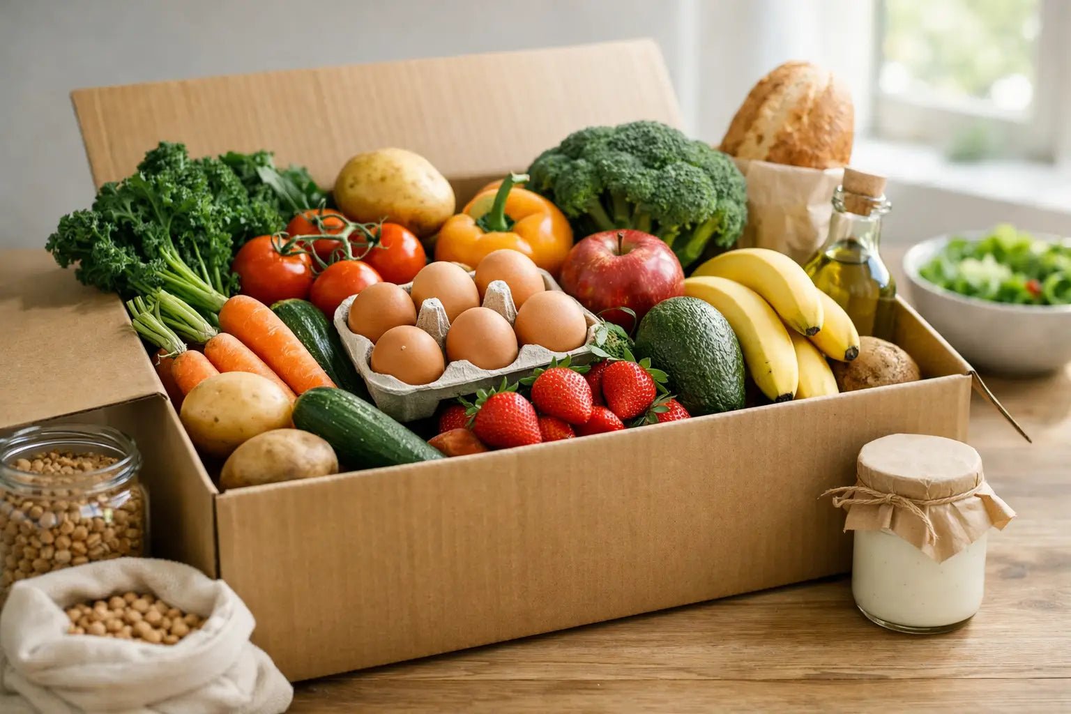 Cosa mettere in una box bio per settimana