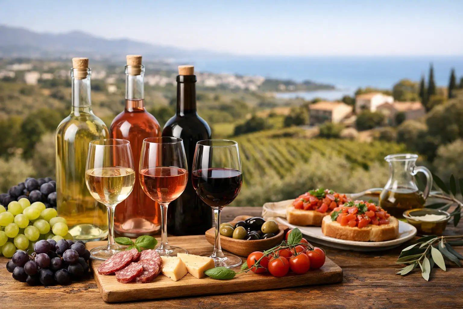 Guida ai vini del Sud da portare in tavola