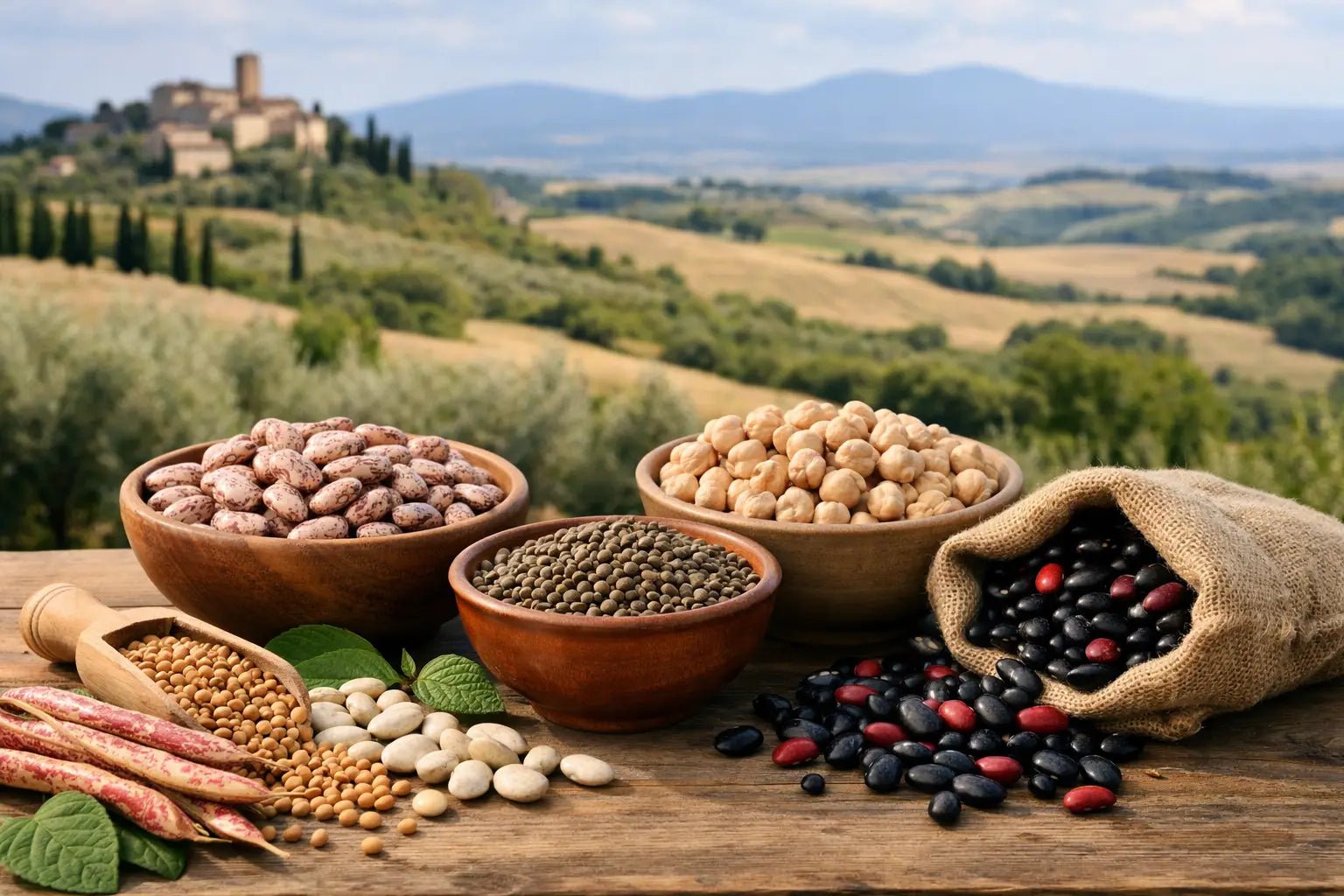 Legumi antichi italiani, gusto e territorio