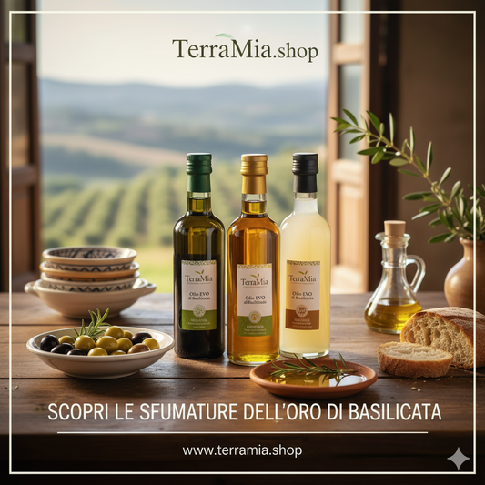 Non tutti gli oli EVO sono uguali: scopri le sfumature dell'oro della Basilicata