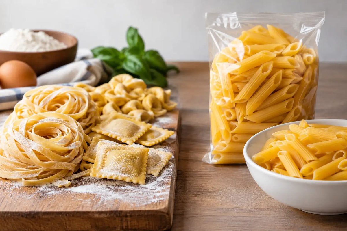 Pasta artigianale o industriale: quale scegliere