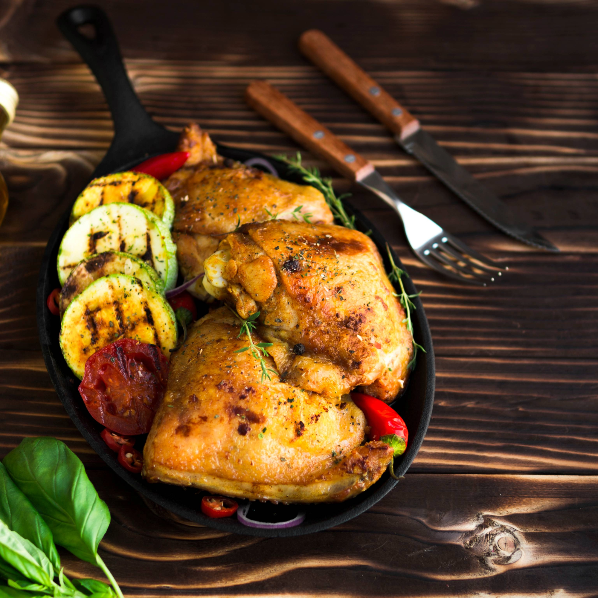 Ricetta pollo alla birra con prodotti Terramia.