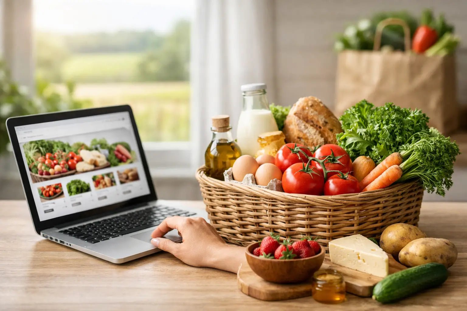 Spesa a chilometro zero online: come sceglierla