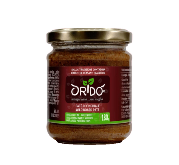 Oridò wild boar pate