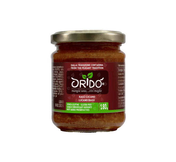 Oridò Lucanian ragù 180 gr