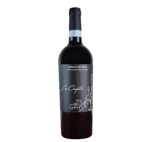 La Crypt Aglianico del Vulture kontrollierte Ursprungsbezeichnung 2019 750 ml