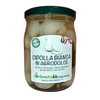 Cipolla bianca in agrodolce 500g fronte