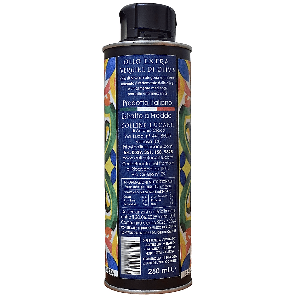 Olio Extravergine di Oliva Italiano Area del Vulture – Basilicata - Terramia
