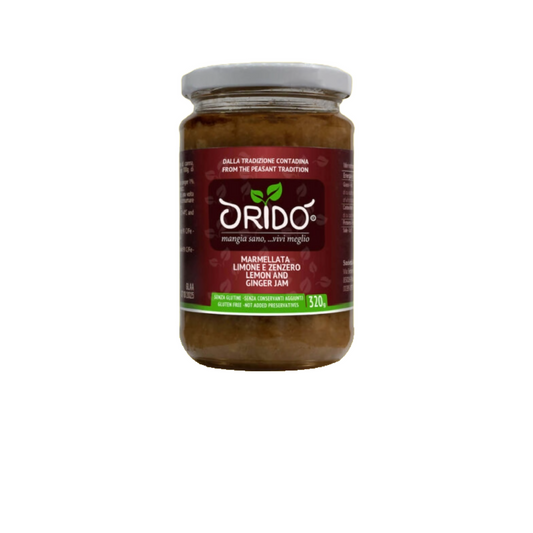 Oridò marmellata extra di limone e zenzero - Terramia