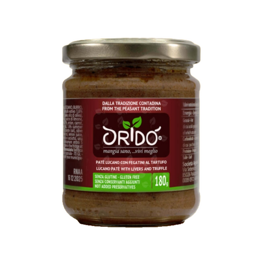 Oridò patè Lucano di fegatini e tartufo - Terramia