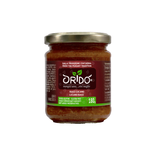Oridò ragù salsiccia e porcini 180 gr - Terramia