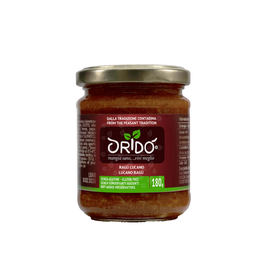 Oridò ragù salsiccia e porcini 180 gr - Terramia