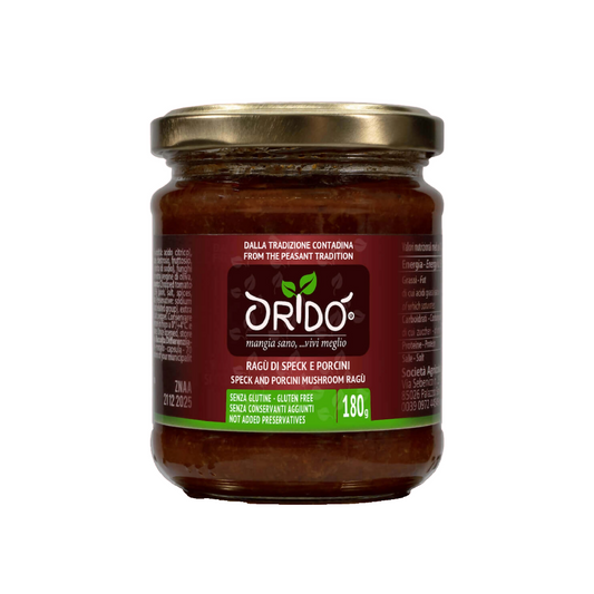 Oridò sugo speck e porcini - Terramia