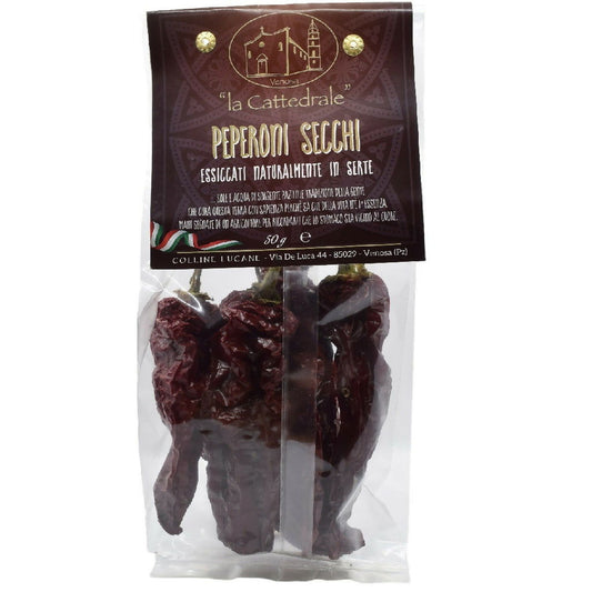 Peperoni Secchi 50 g - Terramia
