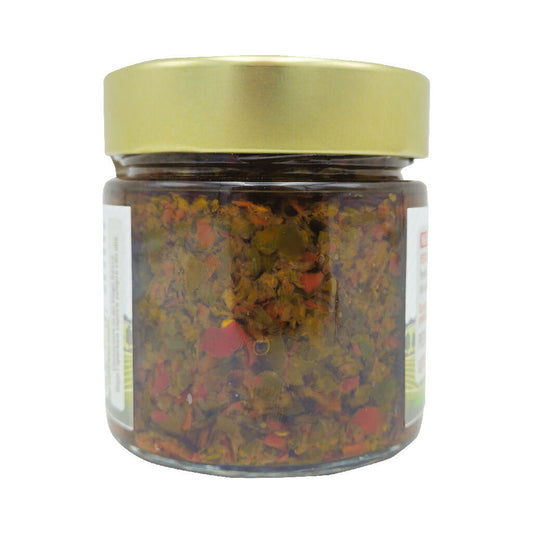 Pesto piccante di peperoncino 212g - Terramia