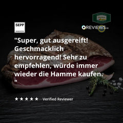 SEPP Speck Alto Adige IGP - Die Halbe Hamme