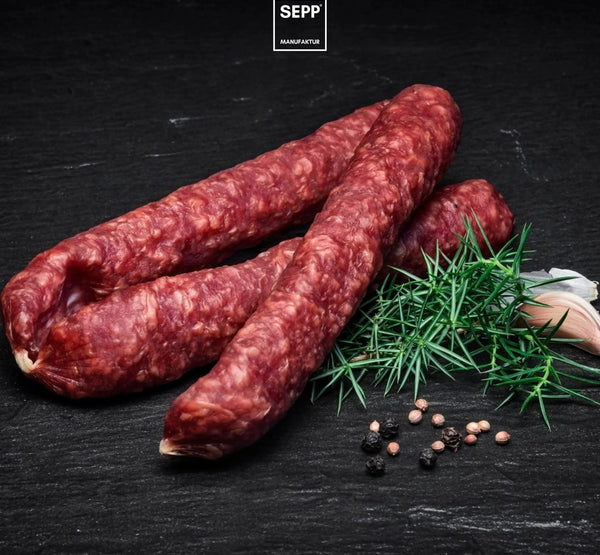 SEPP' Kaminwurzen mit Hirsch (3 Stk.)