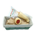 Scamorza ripiena di salsiccia secca 