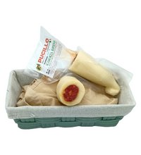 Scamorza ripiena di salsiccia secca 