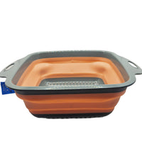 Scolapasta pieghevole in silicone cm 22x22x10 - Terramia