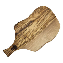 Tagliere da cucina artigianale in legno di ulivo - Terramia