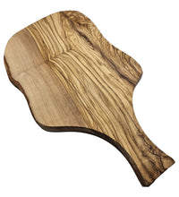 Tagliere da cucina artigianale in legno di ulivo - Terramia