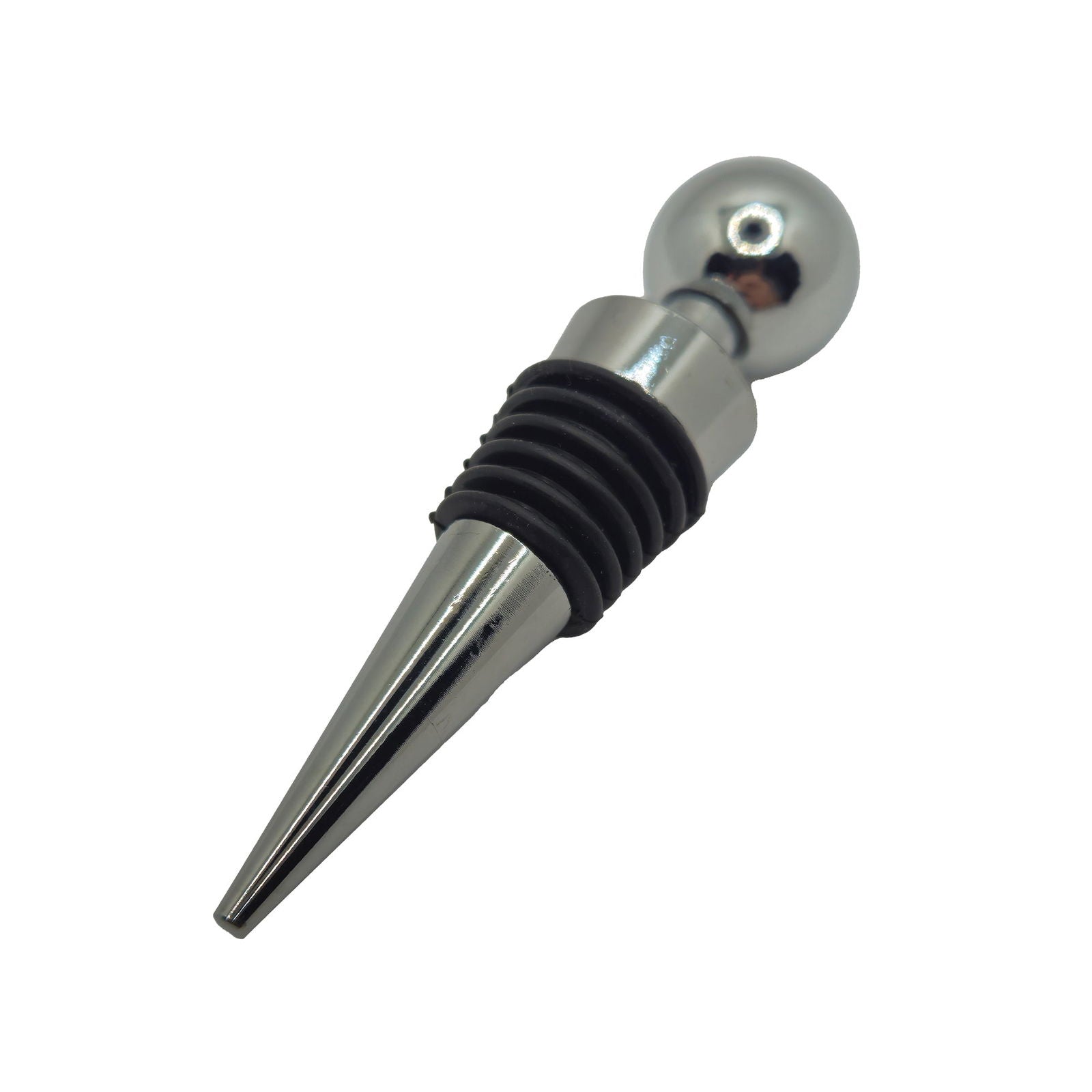 Tappo elegante per bottiglia vino champagne in acciaio inox - Terramia