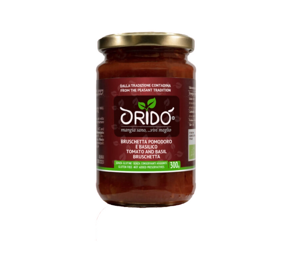 Oridò condimento per bruschetta pomodoro e basilico 300g