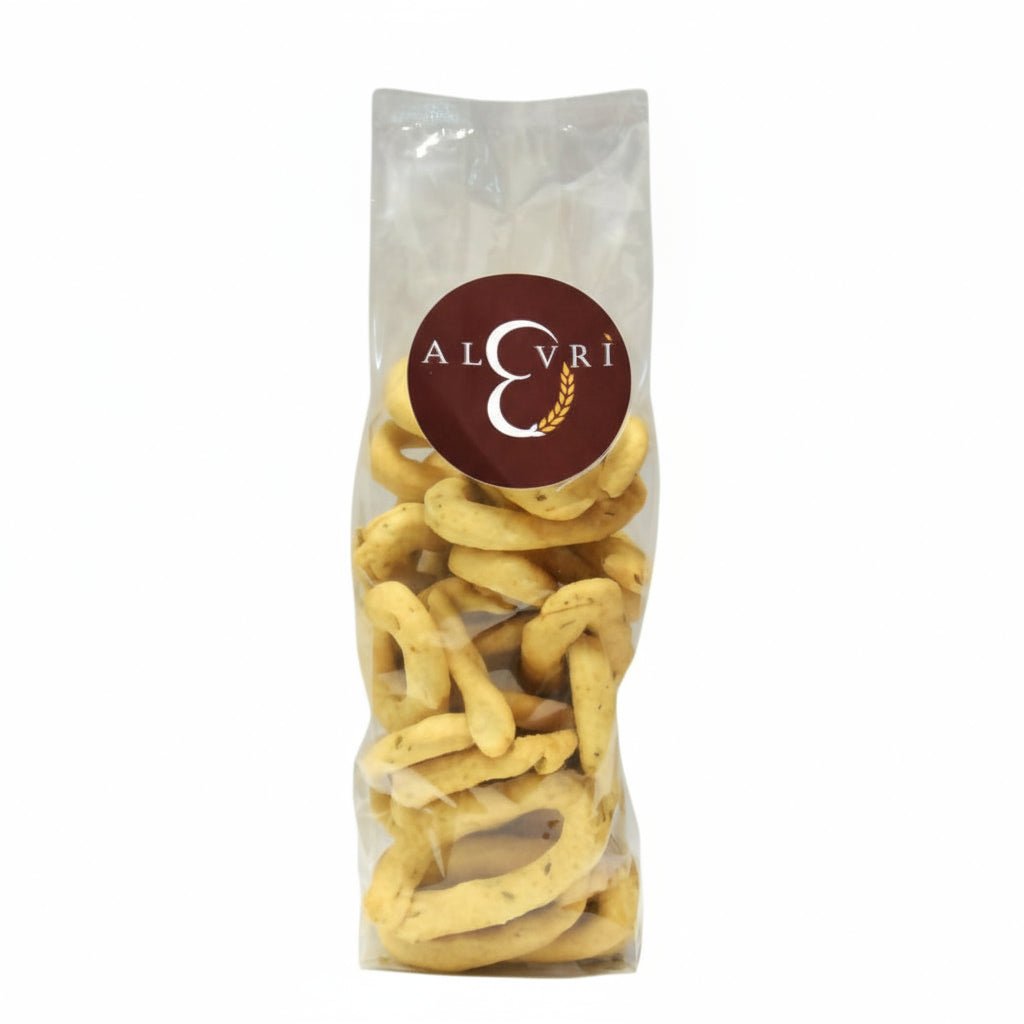  - Alevrì - Taralli Semi di Finocchio 300g - Terramia