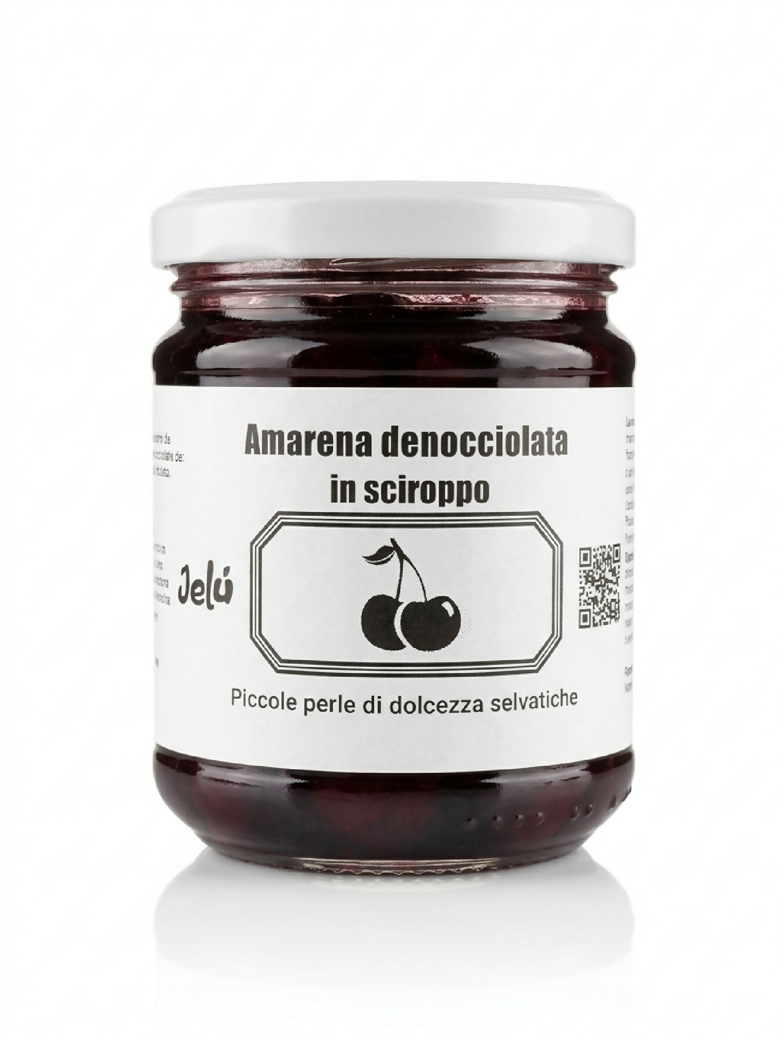 Amarena denocciolata sciroppata 200ml - Terramia