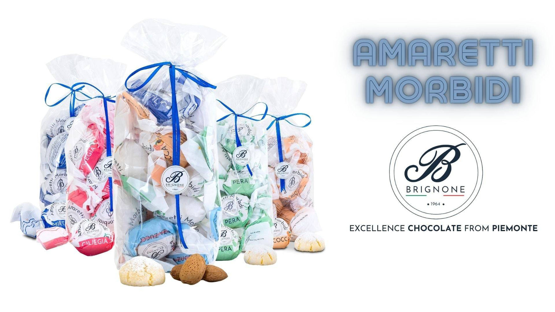 Amaretti Morbidi Misti alla Frutta - Pasticceria Brignone, Piemonte - Terramia