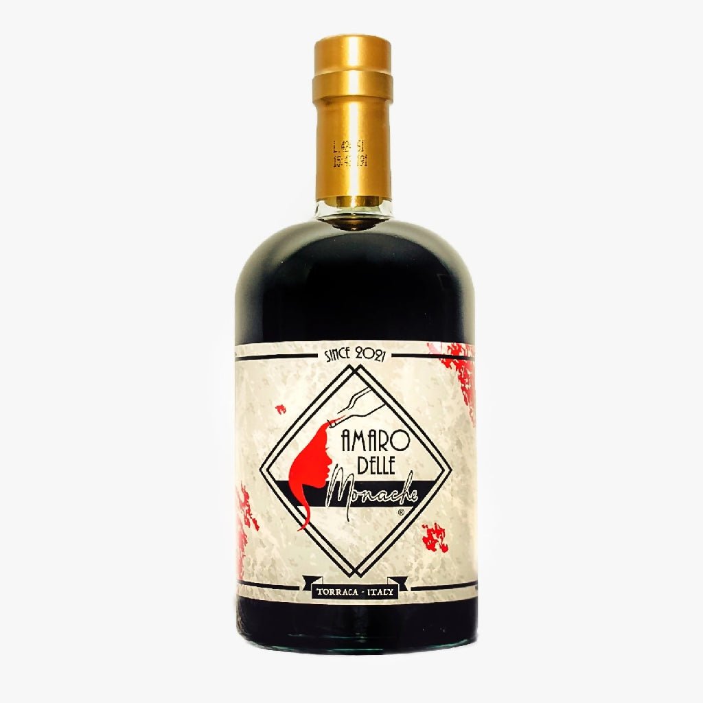 Amaro delle Monache - Amaro Artigianale al Cioccolato e Caramello 700 ml - Terramia