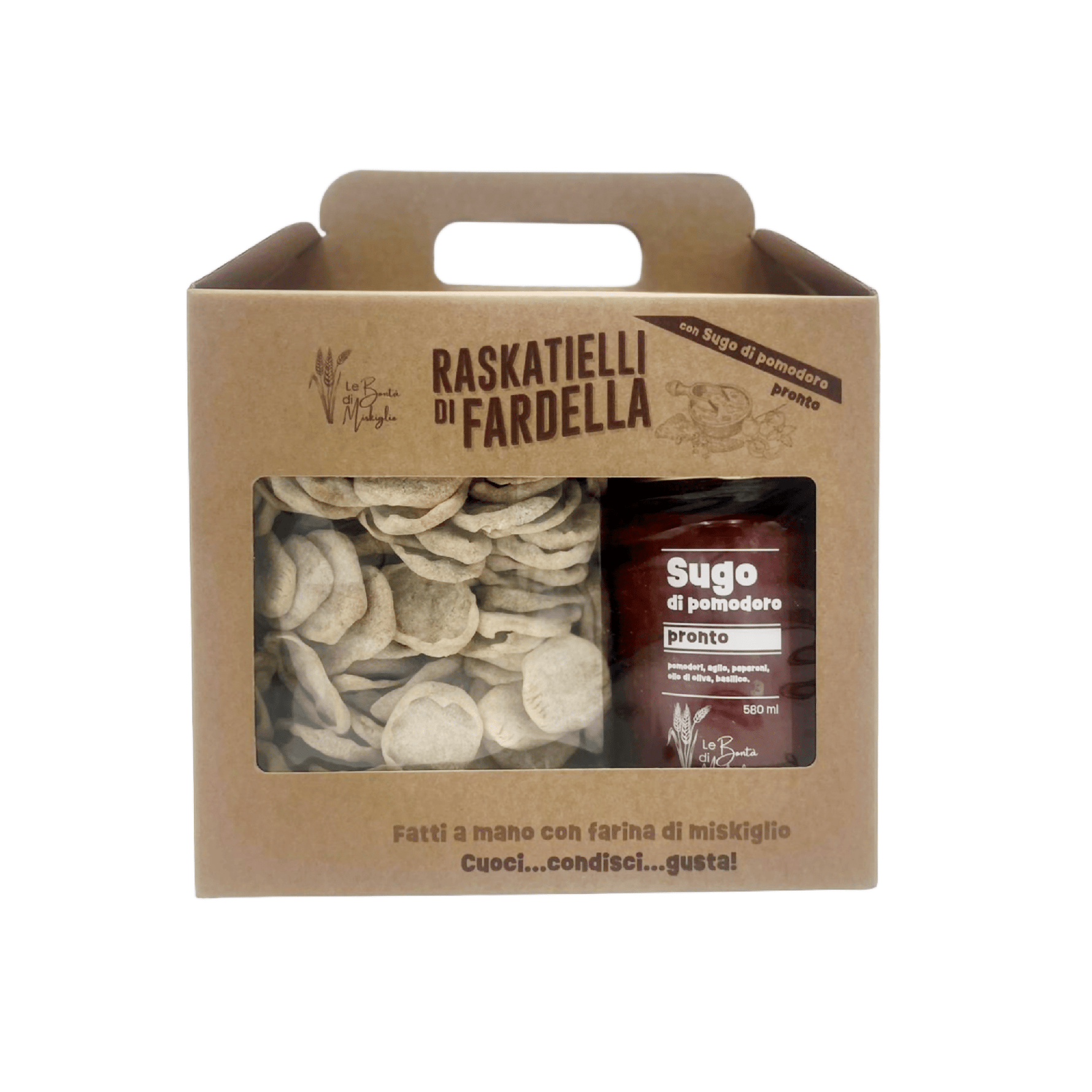 Box Raskatielli di Fardella + sugo pronto bio | Basilicata - Terramia